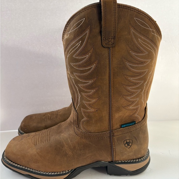 NWT Ariat Anthem Waterproof Western Boot Size 9.5B Men’s - Picture 9 of 16